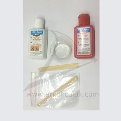 R&G 5 dakikalık epoxy kit / 100 gr - (MR 1:1) - 2